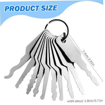 10 PCS Only Cabinets Repair Tool,Hook Hand Tools,Emergency Pocket Set Heavy Duty Pick and Hook Set Repair Tool Kit Car Maintenance Tools for Automotive Use