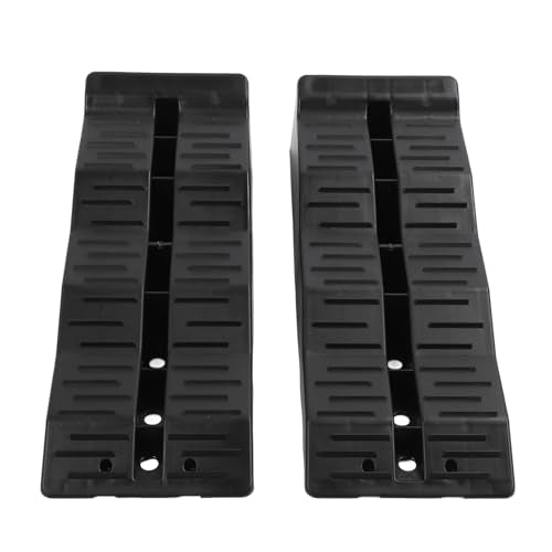Ymiko RV Blocks RV Leveling Ramps 11000LBS Load Capacity - Duty Leveler Wheel Chock Set for, Travel Trailer, and Campers