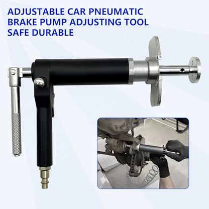 ZKTOOL Air Powered Brake Piston Wind Back Tool, Pneumatic Brake Caliper Piston Compressor Tool, Brake Pump Adjusting Tool.