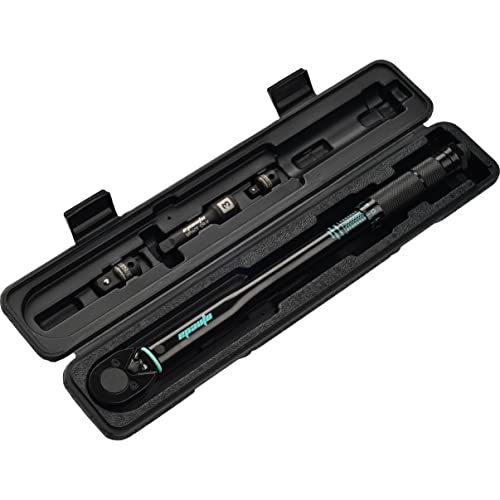 EPAuto 3/8-Inch Drive Click Torque Wrench, 10-80 ft-lb / 13.6-108.5 Nm, Black - size: 3/8-Inch Drive 10-80 ft-lb