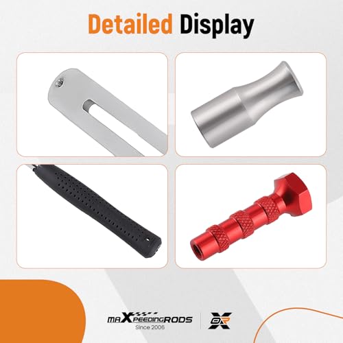 maXpeedingrods Car Dent Repair Kit, Paintless Car Dent Removal Tool, Car Dent Puller, Curved Rod Crowbar, Big Size Dent Rods, Car Front Fender Dings Remover - size: 13 PCS