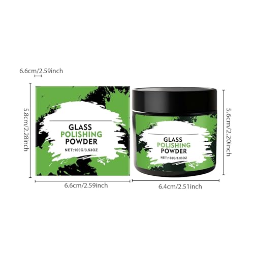 Window 100g Windshield Cleaning Powder | Glass Cleaning Restorer for Outdoor Garage Vehicle Car Truck SUV RV Sedan