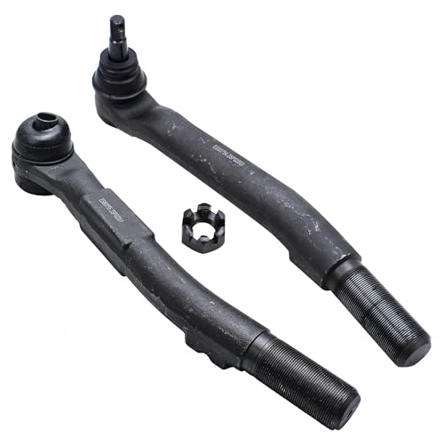 Detroit Axle - 4WD Front 9pc Suspension Kit for 05-16 Ford F-250 F-350 Super Duty 4 Ball Joints 2 Outer Tie Rods 1 Outer Steering Tie Rod at Pitman Arm 1 Adjustment Sleeve 1 Center Link Replacement