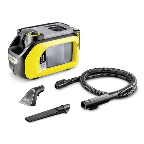 Kärcher Cordless Carpet and Upholstery Cleaner, Self-Cleaning Function, Spot Cleaner for Carpets, Cars and Furniture, SE 3-18 Compact - Tool Only - style: SE 3-18 (Consumer)