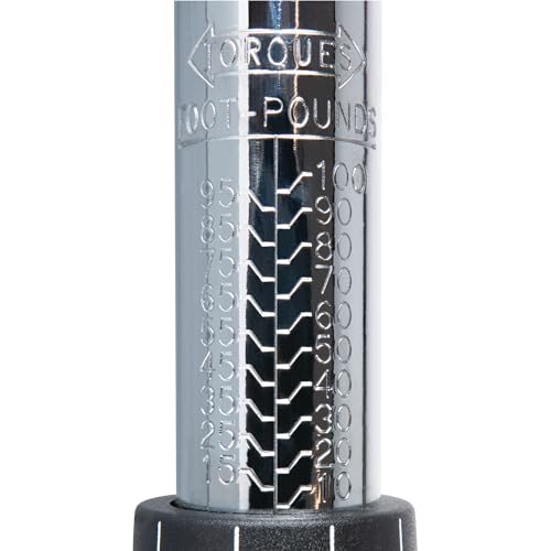Performance Tool M198 3/8-Inch Drive Click Torque Wrench With Patented Torque Adjusting Locking Collar (10 to 100 ft/lb) - style: 3/8" Dr. Click Style (10-100 ft/lbs)