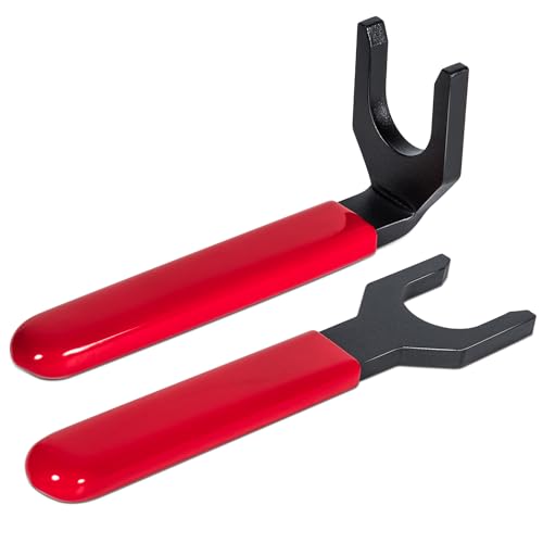 Danti 13260 Fuel Line Disconnect Tool Set for Cummins ISB and ISX Engines, Straight and Bent Wrench