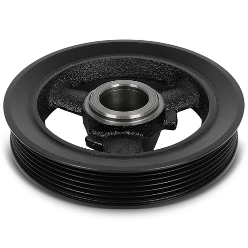 OCPTY 594-784 Engine Harmonic Balancer for Mini R50 Series Cooper 2002-2006 | Crankshaft Pulley Replacement for R52 Series Cooper 2005-2008, GAS DOHC SOHC L4 1.6L Replace OE 11237829906