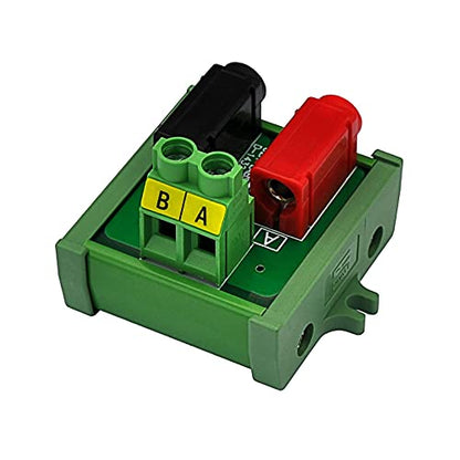 Banana Jack Breakout Board Module (1x2 Positions, Screw Mount) - size: 1x2 Positions, style: Screw Mount