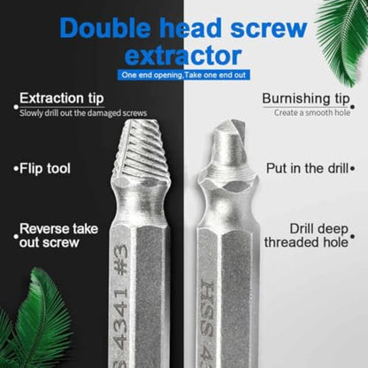 Damaged Screw Extractor Kit The Perfect Father’s Gift from Wife, Daughter or Son A Practical Tool Set for Removing Rusty, Stripped, or Broken Hardware Ideal Gift for Men and DIY Enthusiasts