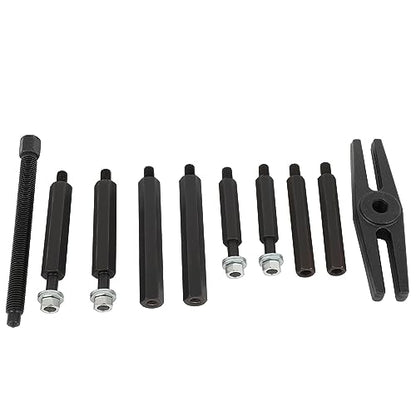 SCITOO 14PCS Bearing Separator Puller Kit 2 and 3 Splitters Remove Bearings Tool Set