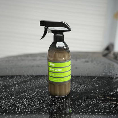 Clay Lubricant Car Detailing for Clay Bars, SPTA 16oz 500ml Clay Luber Synthetic Lubricant with Wetting Agents for Clayblock and Car Detailing Clay (Works on Cars, Trucks, SUVs, Jeeps & More -CL022