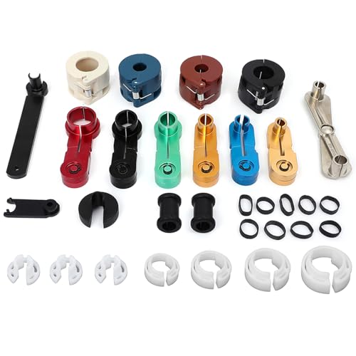 SCITOO Master Quick Disconnect Tool Set,Fuel Line Disconnect Tool Set Fit for A/C Fuel & Transmission Systems, Fuel Line Disconnect Tools for Mechanics Compatible with Ford Chevy GM More