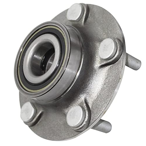 Detroit Axle - Rear Wheel Hub and Bearing Assembly for 1993-97 Chrysler Intrepid 5 Lug W/o ABS (Pair) 512030 x2 - style: 512030 x2/Pair