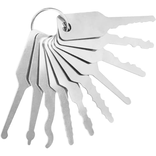 10 PCS Only Cabinets Repair Tool,Hook Hand Tools,Emergency Pocket Set Heavy Duty Pick and Hook Set Repair Tool Kit Car Maintenance Tools for Automotive Use