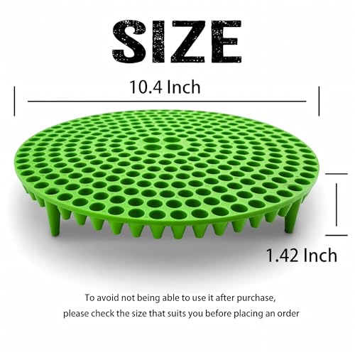 10.4" Heavy Duty Car Wash Bucket Insert (2-Pack) & Wash Mitt Kit - 10.6 oz Detailing Dirt Separator & Grit Trap, Scratch-Free Auto Wash, Fits 3.5 to 5 Gallon Buckets (Green Kit) - color: 2pack Green