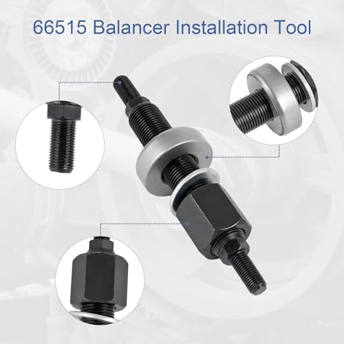 Harmonic Balancer Installation Tool Compatible with Chevy SBC BBC Cranks | Replaces# 66515