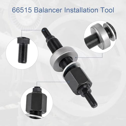 Harmonic Balancer Installation Tool Compatible with Chevy SBC BBC Cranks | Replaces# 66515
