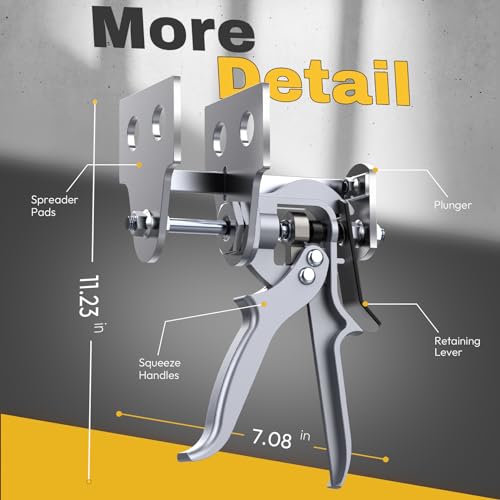 Craimil Brake Caliper Compression Tool, Single/Twin/Quad/Sextuplet Piston Disc Brake Caliper Tool, 29100 Brake Pad Spreader Compatible with Most Cars and Light Trucks - size: 29100