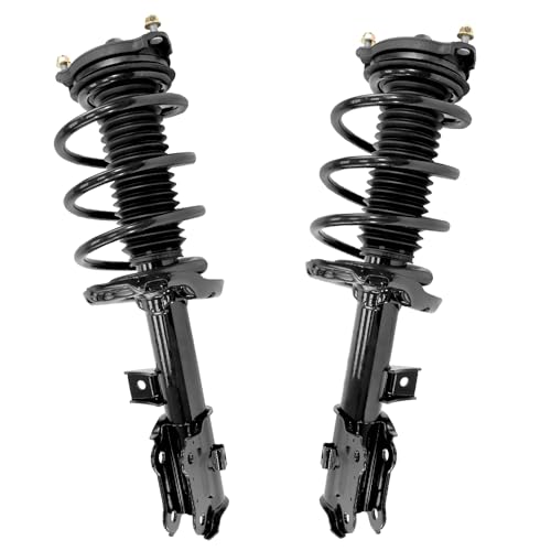Detroit Axle - FWD 2pc Front Struts for Hyundai 2016-2018 Tucson 2017-2022 Kia Sportage, Struts with Coil Spring Assembly Replacement Suspension - size: 13011_13012/Pair