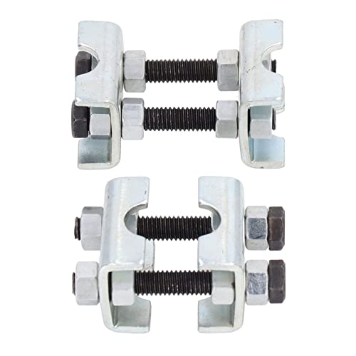 Coil Spring Compressor Tool, 4 Pack Mini 2-Way Adjustable | Carbon steel auto spacers, portable strut adjuster, vehicle kit, heavy-duty shock maintenance, garage essential pack