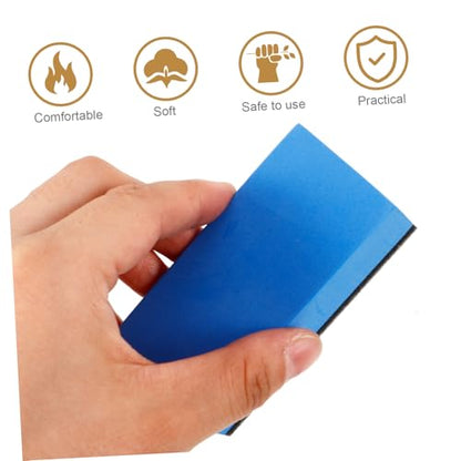 PRETYZOOM 1 Set Tire Applicator Sponge Kit Polishing Pad Dressing Cloth for Professional Automotive Detailing Versatile Sponge Block for Tire Shine Wax Application Comfortable Grip for