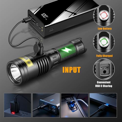 Home Safety 1602 395nm UV Flashlight Blacklight Portable Black Light for for Pet Urine Finding & Mineral, Antique Detection, Scorpion Search, etc (1602_UV395nm)