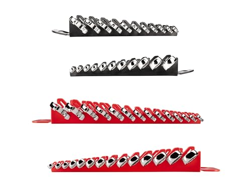 TEKTON Combination Wrench Set, 25-Piece | WCB92301 - size: 25-pc. (1/4-3/4 in., 6-19 mm), style: Holder