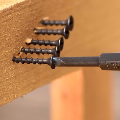 12Pcs Magnetic Screwdriver Bit Set, 1/4 Inch Hex Shank Flat Head Slotted Drill Bits, 2 Inch Length Screwdriver Bits SL2 SL2.5 SL3 SL4 SL5 SL6 for Power Drill Impact Driver