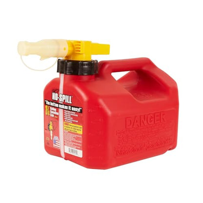 No Spill 1415 1.25 Gallon Gasoline Gas Can