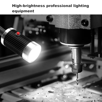 Led Machine Light 110/220/24V IP68 Waterproof Work Light, Agnetic Work Light Bar,Industrial Flexible Gooseneck Lamp Magnetic Switch Base,Work Light For Lathe Milling Lighting ( Size : 6W-24V )