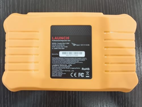 LAUNCH Creader Elite V2.0 for BMW OBD2 Scanner, 2025 Full Systems Bi-Directional Scan Tool, All Reset Services, ECU Code, Battery Registration Tool for BMW Mini RR, Lifetime Free Update, Auto VIN