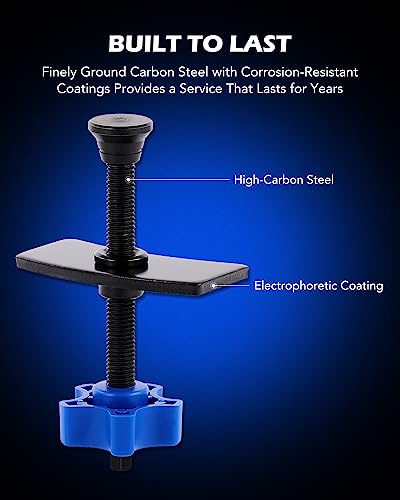 Orion Motor Tech Heavy Duty Brake Pad Spreader, Disc Brake Pad Tool Brake Piston Compressor Tool, Universal Brake Piston Tool with Solid Steel Swivel Joint for Car Light Truck with Caliper Hangers - size: Advanced