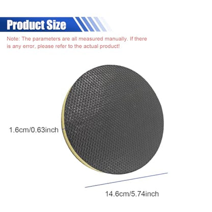 Fine Grade Car Clay Bar Pad, 5.82'' Wipe Foam Pads, DA Polisher Pad Cleaner, Rotary Polishers, Auto Detailing Replacement Tool Kit for Removing (2PCS)