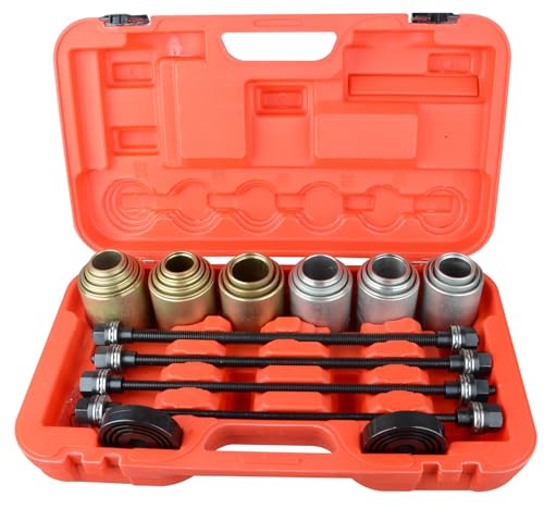 26pc Universal Press and Pull Sleeve Kit Bushing Bearings and Seals Removal Installation Kit