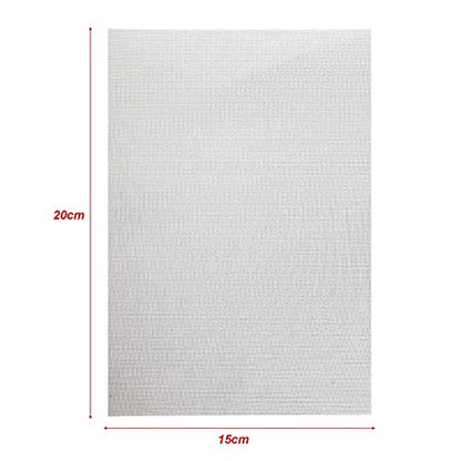 Tuklye Stainless Steel Wire Mesh Screen for Thermoplastic Repairs,Car Bumper Repair for Thermoplastic Repairs,5.9 x 7.9inch (150 x 200mm) Plastic Welding Kit 5 Pieces