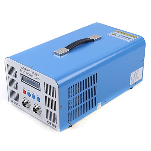 Battery Tester Electronic Load 0.1-40A Large Current Lithium Battery Charge Discharge Capacity Tester, Time/Cut-Off Current/Manual Charge Discharge Termination - style: Electronic Battery Tester Load