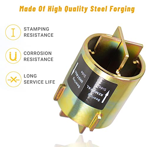 Front Rear Wheel Bearing Install and Removal Press Tool Compatible with Polaris Sportsman XP 550 850 1000, Compatible with Ranger 500 570 700 800 900 1000, Compatible with RZR 570 900 1000