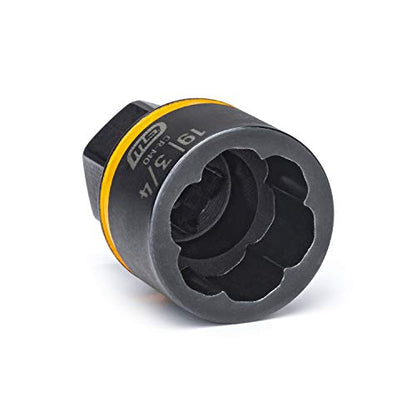 GEARWRENCH 3/8" Drive Bolt Biter Impact Extraction Socket 17mm - 84773 - size: 3/8 Drive, 17mm, style: METRIC