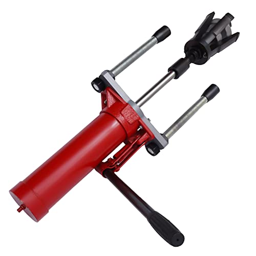 15T Cylinder Puller, Hydraulic Cylinder Liner Puller Steel Universal Cylinder Liner Puller Tool Set Adjustable Dry and Wet Types Cylinder Pullers Auto Repair Kit for Tractor Truck or Automotive