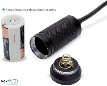 NextLED Flexible Shaft Magnetic LED Flashlight and Pickup Tool, Telescoping Neck with Extendable Neck up to 20 Inches, 300 Lumen Cree COB LED Work Light, Strong Magnetic bottom, Pick up to 1Lb - style: Magnetic Pickup Tool Light