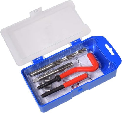 M12 X 1.5 Thread Repair Kit, Metric Helicoil Kit with HSS Drill Bit, 10PC Wire Thread Inserts - size: M12 x 1.5mm