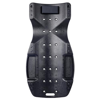 Mechanic Plastic Creeper, 48 Inch Low Profile Creeper with Blow Molded Ergonomic HDPE Body, Padded Headrest & Dual Tool Trays, 440 Lbs Capacity, Car Creeper/Seat for Garage, Shop, Tool Gift (Black) - color: Black