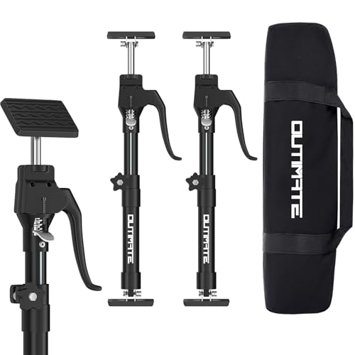 Third Hand Support Pole Heavy Duty, Cabinet Jacks for Installing Cabinets with 200 LBS Capacity and Expand from 15-4/5 to 23-3/5 in, 2-PC - size: Short 2pcs（15.75 ~ 23.6 inches）