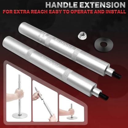 BILITOOLS Truck Hub Seal Installer Kit, Heavy Duty for Class 7 & Class 8 | Bearing Race and Seal Driver Set, Seal Installer Kit, Portable Storage Case