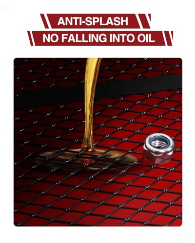 Garvee 20 Gallon Low Profile Electric Oil Drain Pan, 110V Pump with 8ft Hose, Rolling Oil Drain Cart with Folding T Handle, Heavy-Duty Waste Oil Evacuator for Car, Truck, Bus, RV, Garage | 8ft Hose, Rolling Oil Drain Cart with Folding T Handle, Heavy-Duty