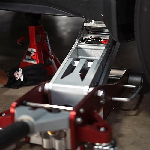 AFF 3 Ton Wrecker Service Jack, Lightweight Anodized Aluminum Frame, Double Pumper Technology, 210 - size: 3 Ton Capacity