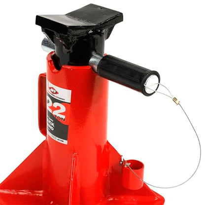 AFF 22 Ton Safety Stand - Super Duty Jack Stand for Trucks & Equipment - Pin-Style, Heavy Gauge Steel, ASME PASE-2014 - Pack of 1 - (Available in 2 Duty Levels)