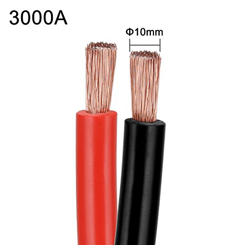 Voilamart Auto Jumper Cables 2/0 Gauge 3000AMP 20Ft w/Carry Bag, Instruction Slip, Commercial Grade Automotive Booster Cables, Heavy Duty for Car Van Truck