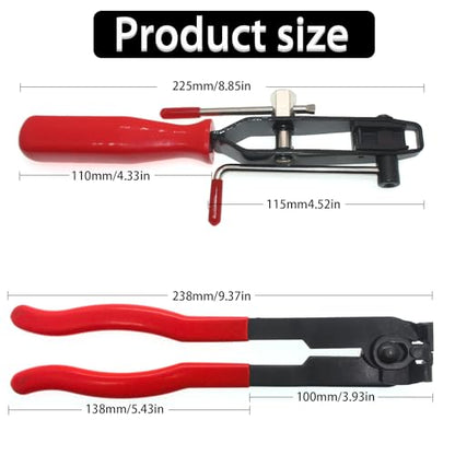 CV Boot Clamp Pliers CV Joint Boot Clamp Tool For UTV Cars Maintenance | CV Boot Clamp Pliers 22-Piece CV Joint Boot Clamp Tool Kit