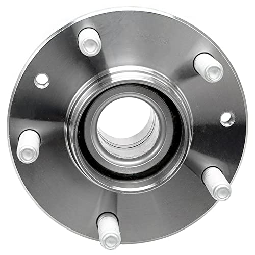 Detroit Axle - Pair Front Wheel Bearing and Hubs Assembly for Mazda 1989-1998 MPV, 1992-1995 929, 5 Lugs w/ABS Ring - style: 512269 x2V2/Pair